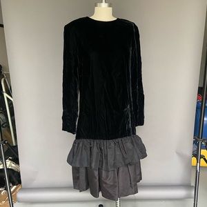 LAST CALL Jessica Howard vintage drop waist dress